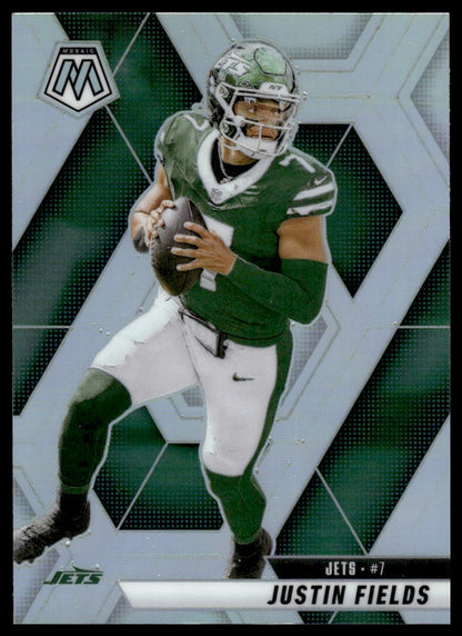 2025 Panini Mosaic #125 Justin Fields Silver