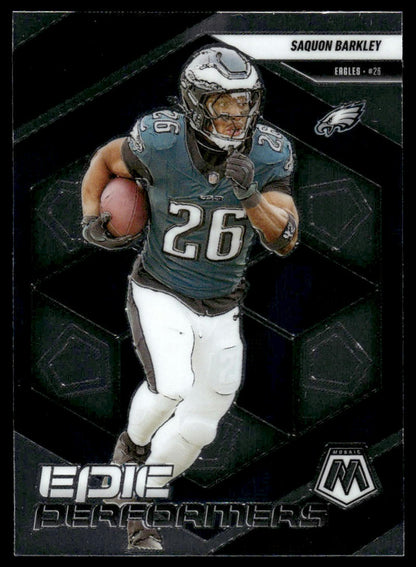 2025 Panini Mosaic #2 Saquon Barkley Epic Performers