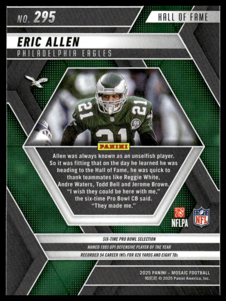2024 Panini Prizm #237 Eric Allen