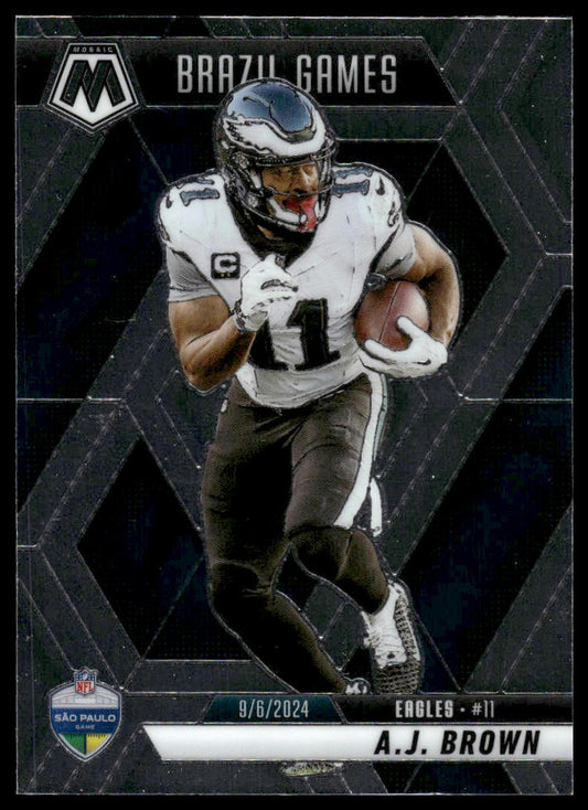 2025 Panini Mosaic #266 A.J. Brown