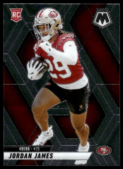 2025 Panini Mosaic #370 Jordan James