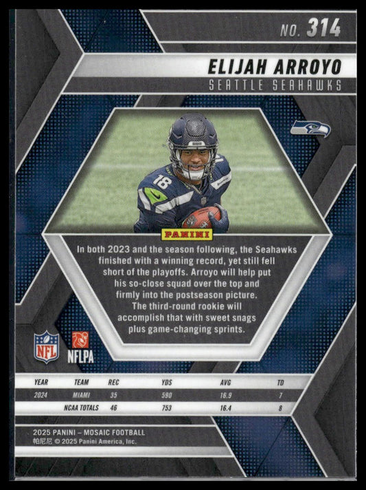 2025 Panini Mosaic #314 Elijah Arroyo