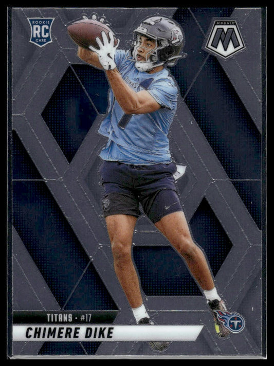 2025 Panini Mosaic #356 Chimere Dike