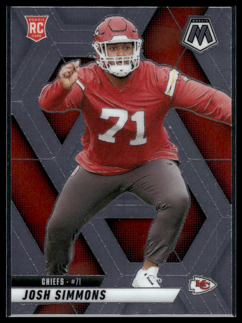 2025 Panini Mosaic #398 Josh Simmons