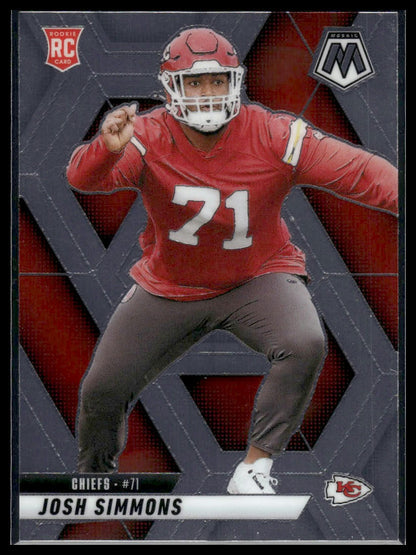2025 Panini Mosaic #398 Josh Simmons
