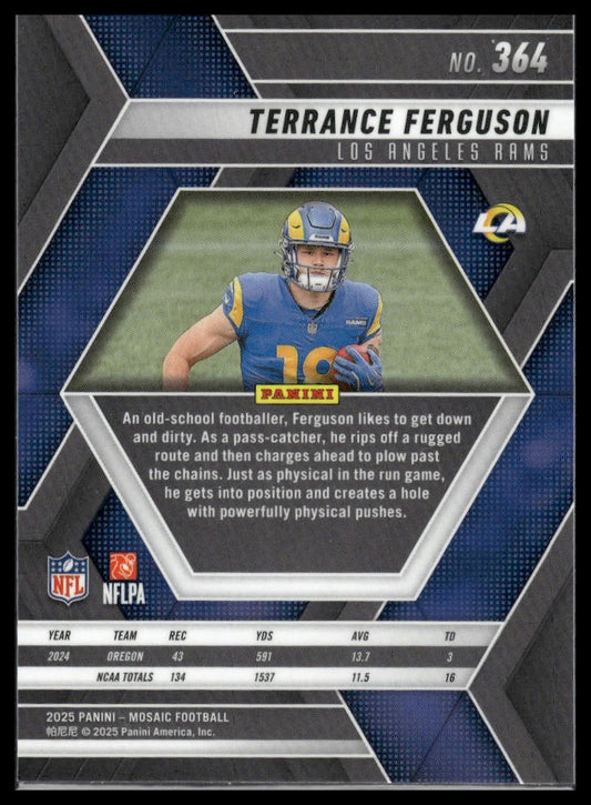 2025 Panini Mosaic #364 Terrance Ferguson