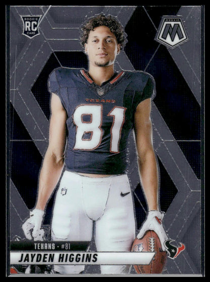 2025 Panini Mosaic #286 Jayden Higgins