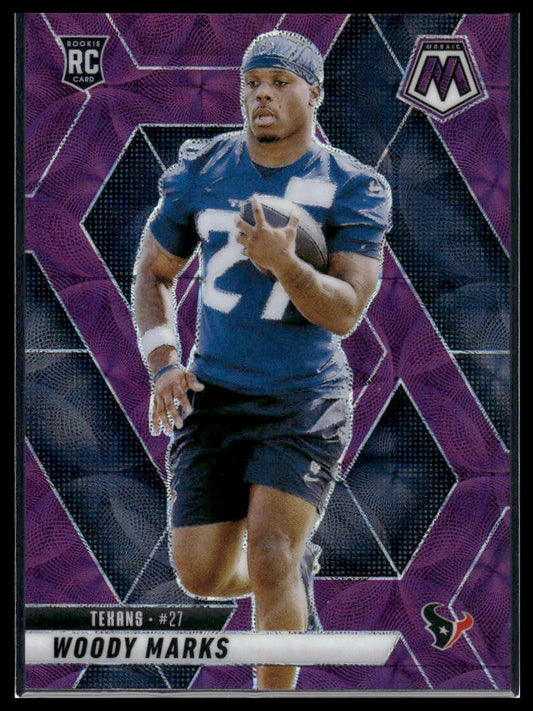 2025 Panini Mosaic #395 Woody Marks Silver