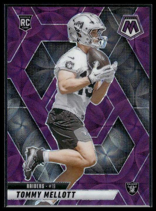 2025 Panini Mosaic #389 Tommy Mellott Blue Scope