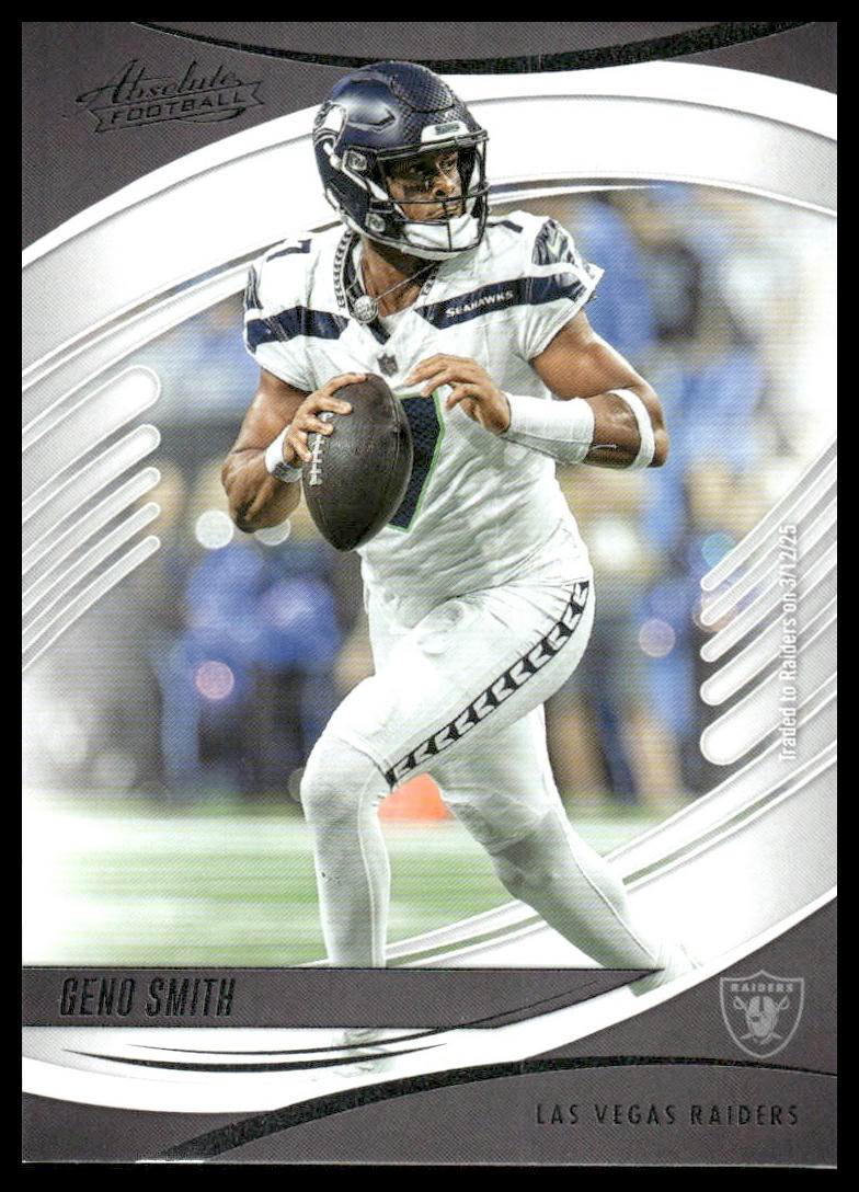 2025 Panini Absolute #90 Geno Smith Purple