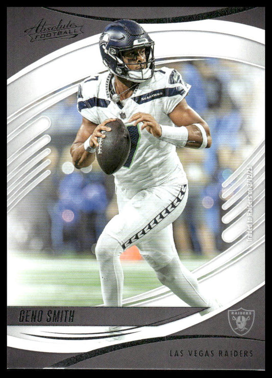 2025 Panini Absolute #90 Geno Smith Purple