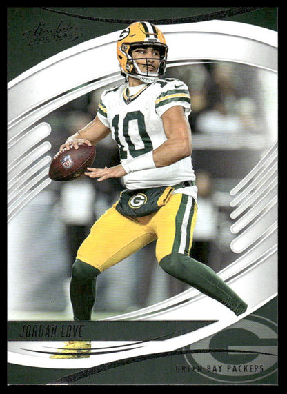 2025 Panini Absolute #75 Jordan Love Blue