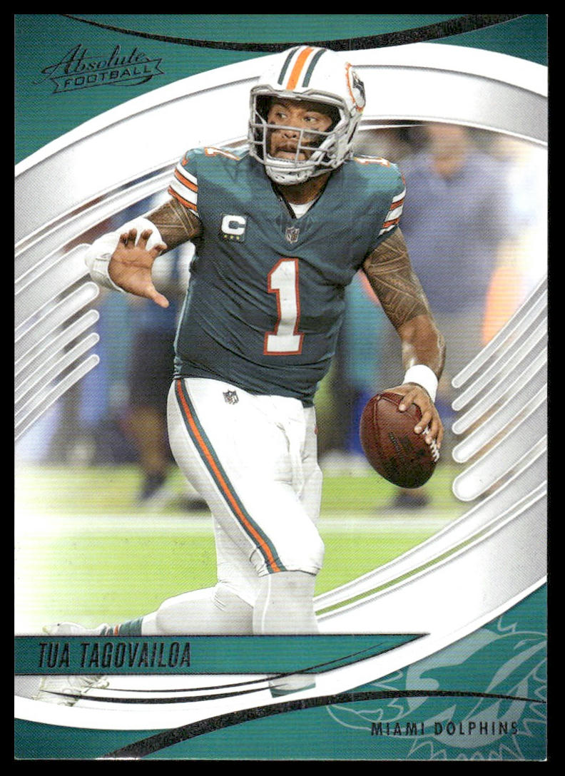 2025 Panini Absolute #41 Tua Tagovailoa Blue