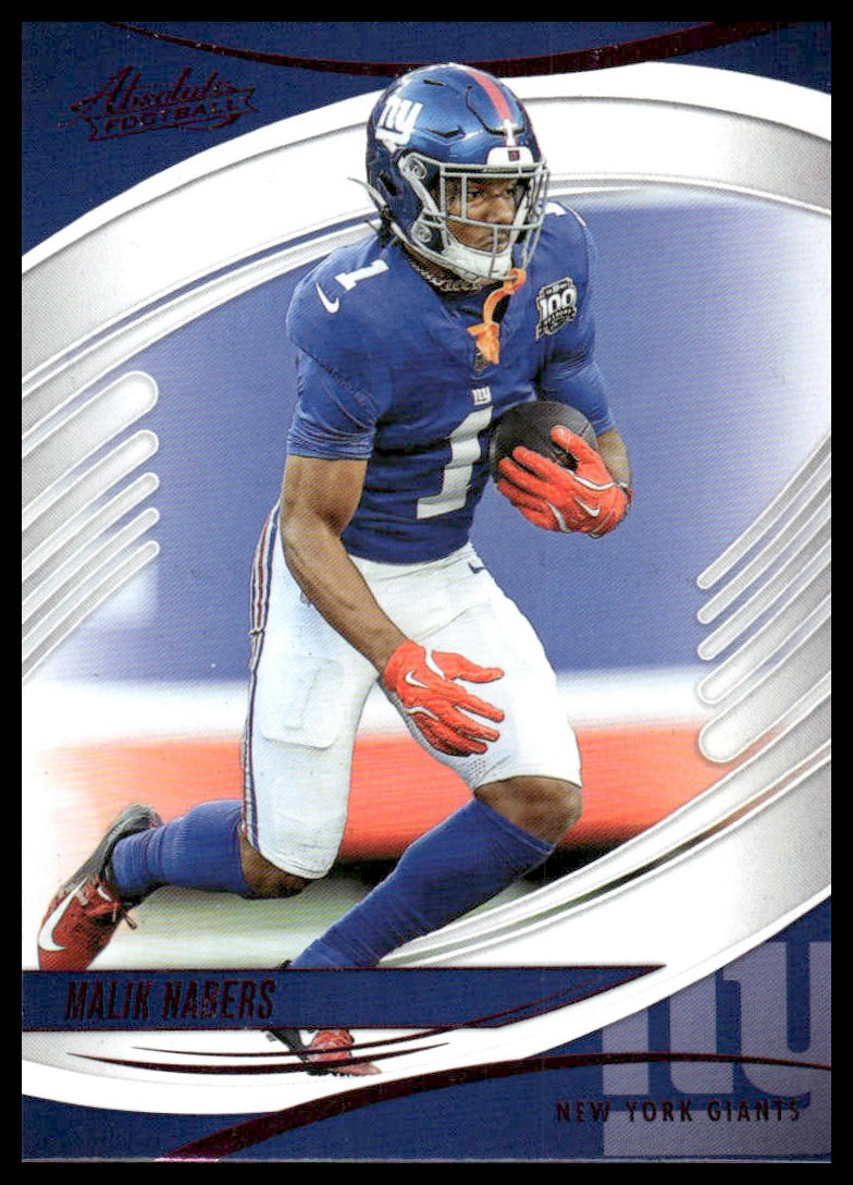 2025 Panini Absolute #1 Malik Nabers Retail