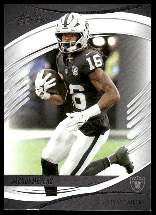 2025 Panini Absolute #56 Jakobi Meyers Purple