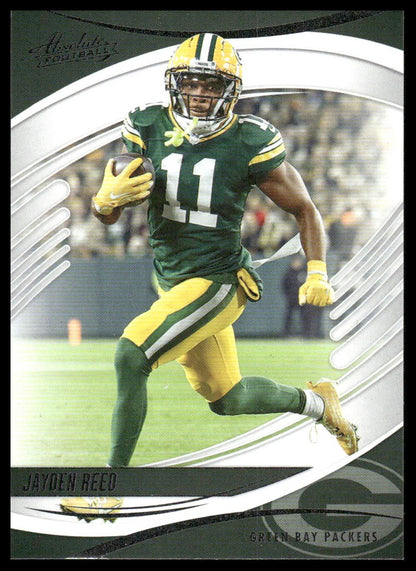2025 Panini Absolute #26 Jayden Reed Orange