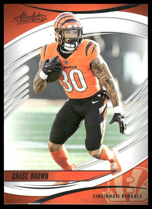 2025 Panini Absolute #98 Chase Brown Retail