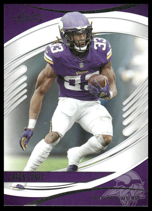 2025 Panini Absolute #40 Aaron Jones Yellow