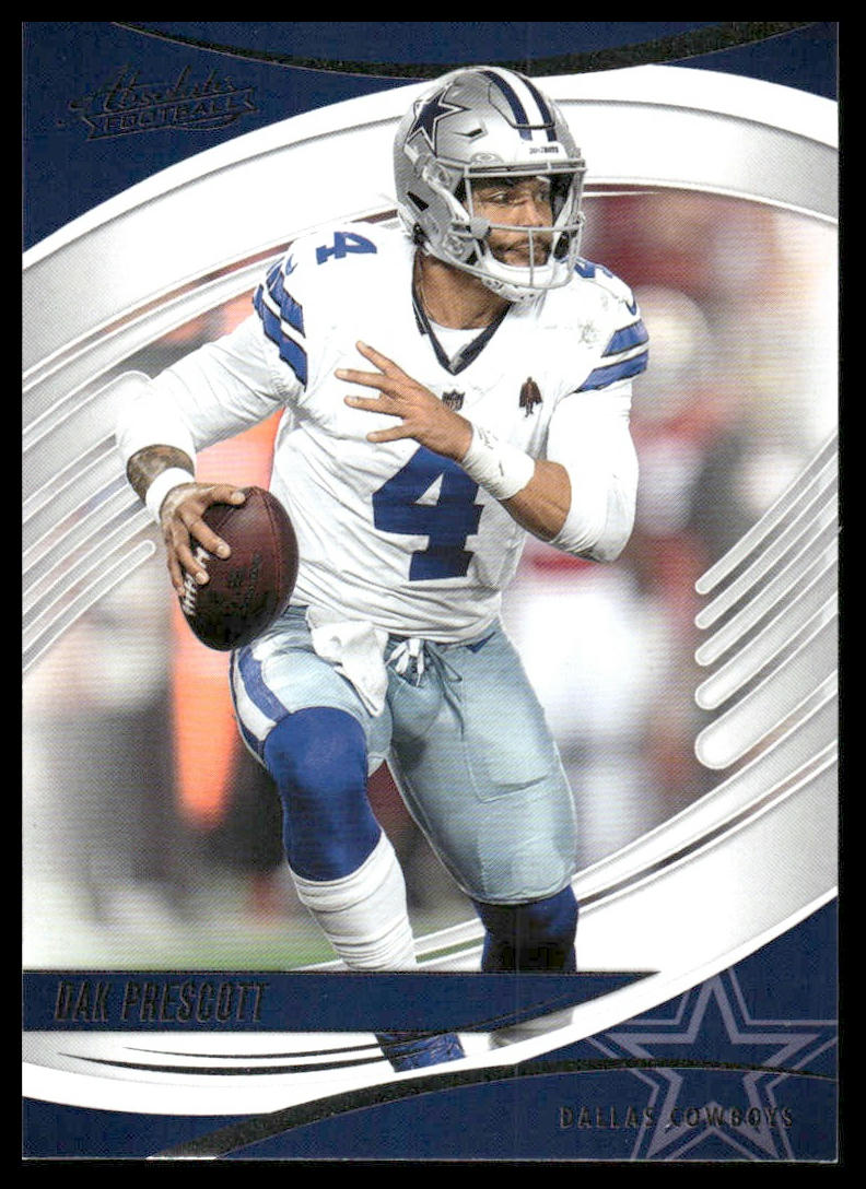 2025 Panini Absolute #73 Dak Prescott Yellow