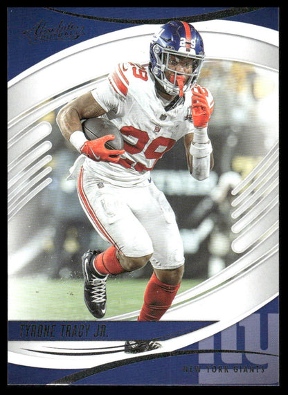 2025 Panini Absolute #96 Tyrone Tracy Jr. Yellow