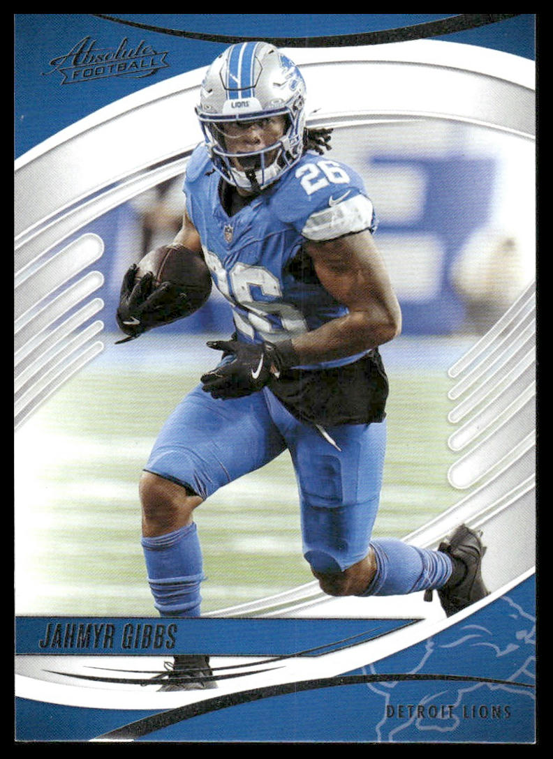2025 Panini Absolute #91 Jahmyr Gibbs Green
