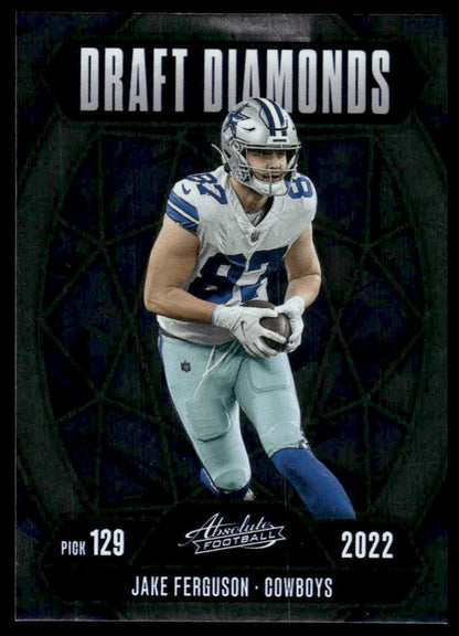 2025 Panini Absolute #DD-JFN Jake Ferguson Draft Diamonds