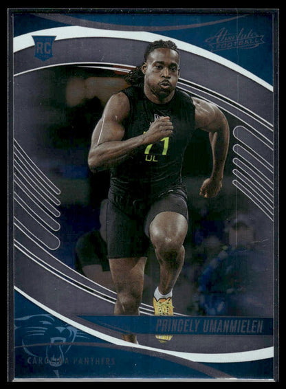 2025 Panini Absolute #169 Princely Umanmielen Blue