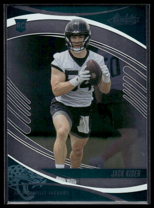 2025 Panini Absolute #129 Jack Kiser Yellow