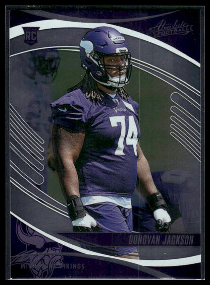 2025 Panini Absolute #120 Donovan Jackson Retail
