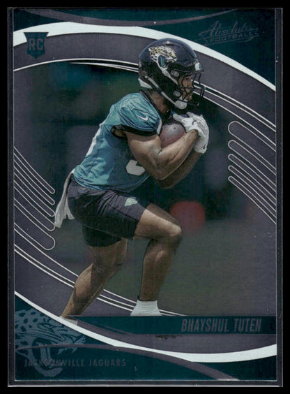 2025 Panini Absolute #109 Bhayshul Tuten Green