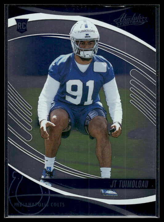 2025 Panini Absolute #147 JT Tuimoloau Green