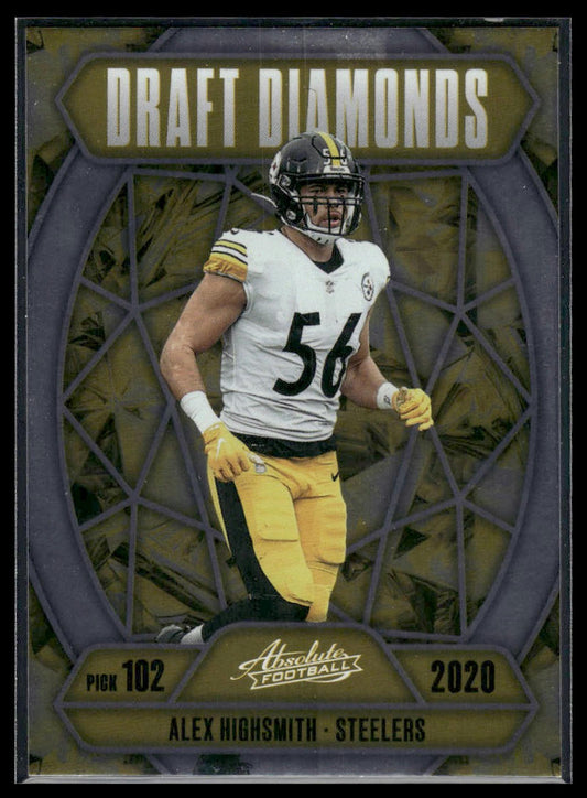 2025 Panini Absolute #DD-AHM Alex Highsmith Draft Diamonds