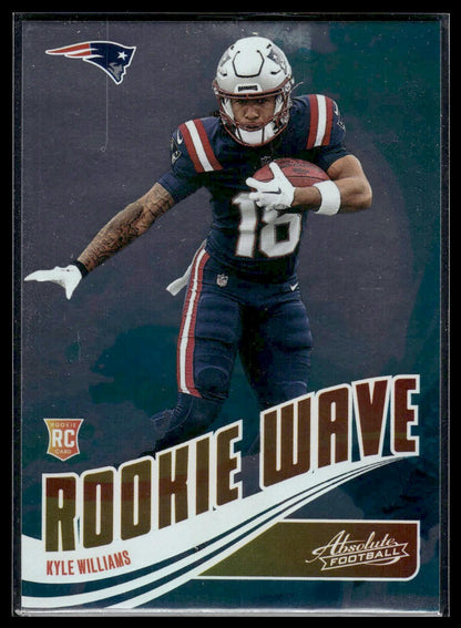 2025 Panini Absolute #RW-KWS Kyle Williams Rookie Wave