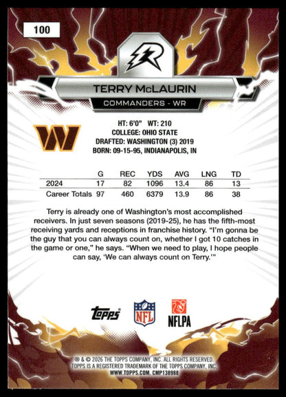 2025 Topps Resurgence #100 Terry McLaurin