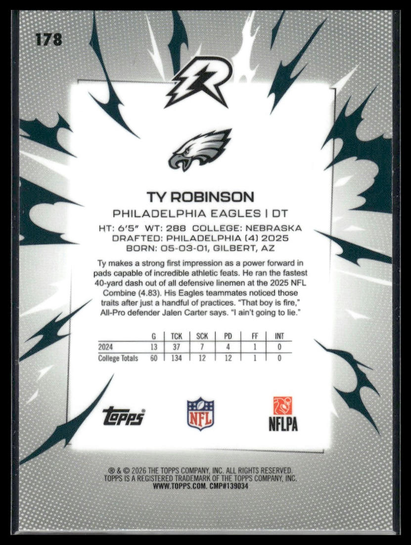 2025 Topps Resurgence #178 Ty Robinson