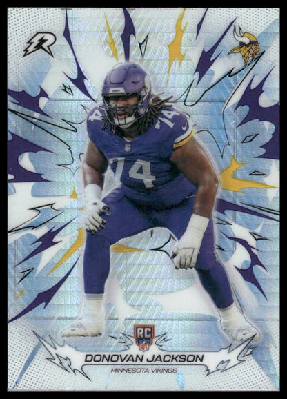 2025 Topps Resurgence #158 Donovan Jackson Prism Refractor