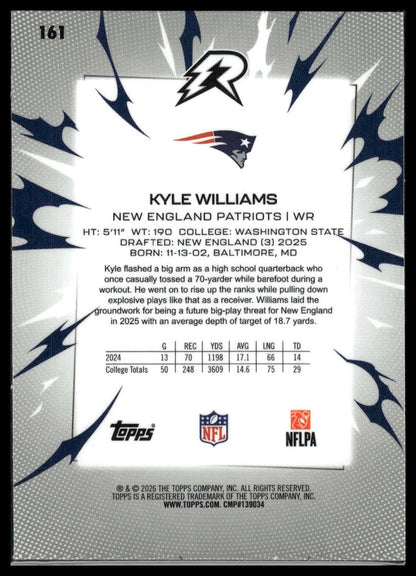 2025 Topps Resurgence #161 Kyle Williams
