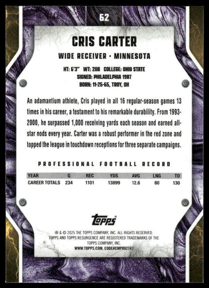 2024 Topps Resurgence #62 Cris Carter