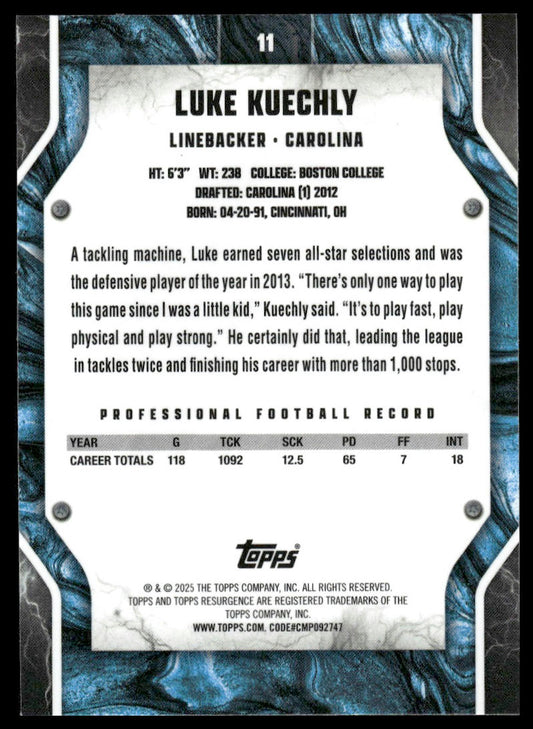 2024 Topps Resurgence #11 Luke Kuechly