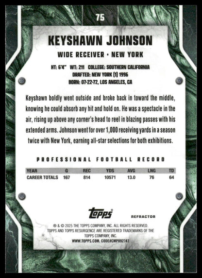 2024 Topps Resurgence #75 Keyshawn Johnson