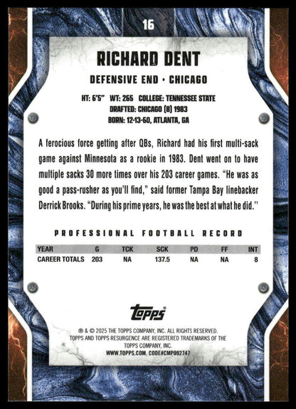 2024 Topps Resurgence #16 Richard Dent