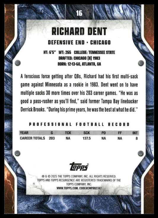 2024 Topps Resurgence #16 Richard Dent