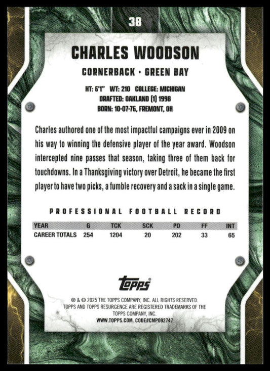 2024 Topps Resurgence #38 Charles Woodson