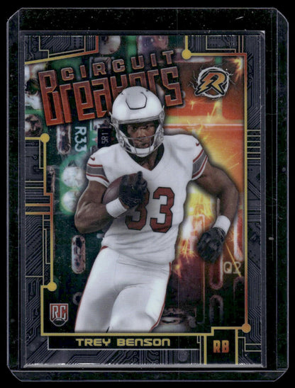 2024 Topps Resurgence #CB-11 Trey Benson Circuit Breakers