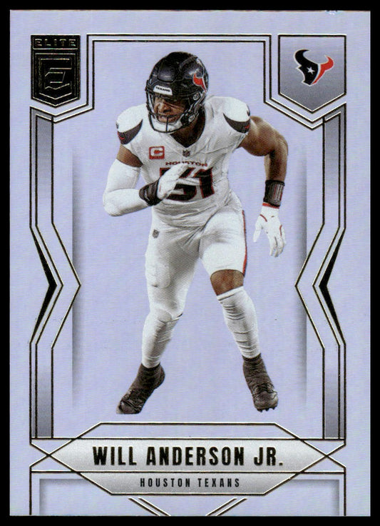 2025 Panini Donruss Elite Football #28 Will Anderson Jr.