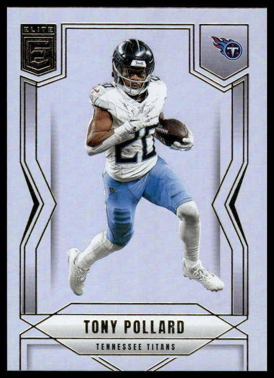2025 Panini Donruss Elite Football #21 Tony Pollard