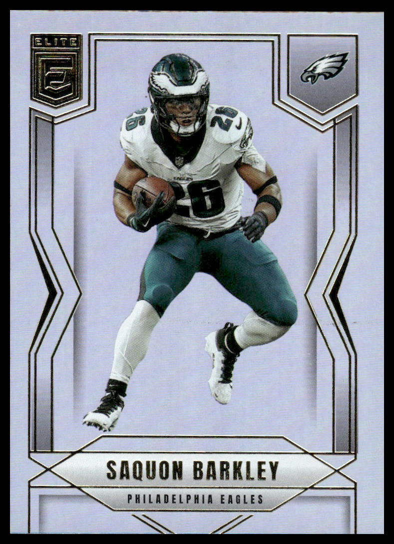 2025 Donruss Elite #52 Saquon Barkley Pink