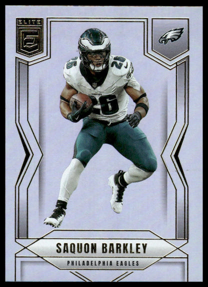 2025 Donruss Elite #52 Saquon Barkley Pink