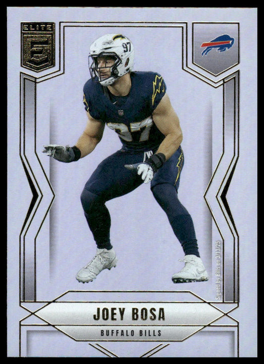 2025 Donruss Elite #69 Joey Bosa Aspirations Lime Green #/999