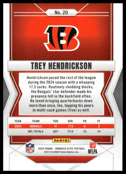 2025 Panini Donruss Elite Football #20 Trey Hendrickson